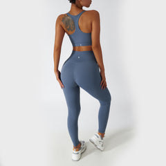 Active wear set, leggings and sports bra